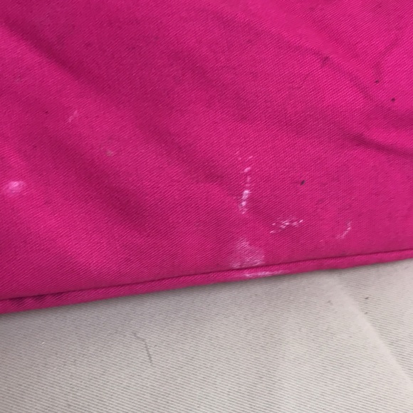 Victoria secrets carryall bag with zipper black sequins and hot pink - Picture 4 of 10